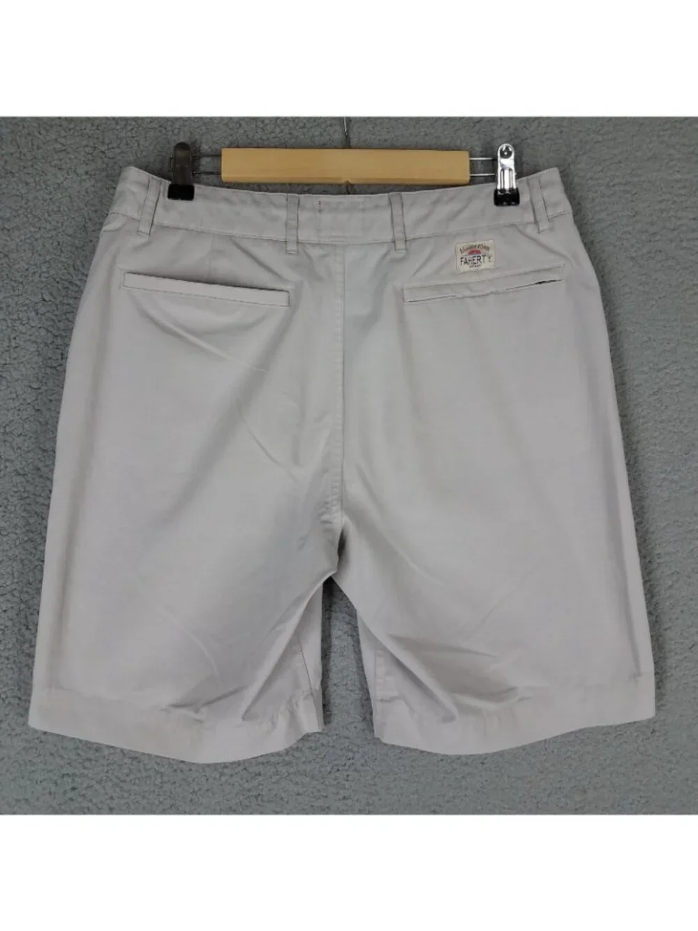 Faherty All Day Shorts Adult 31 Performance Chino Golf Casual Travel 8